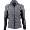 SHOEBACCA Womens Heather Colorblock Layering Jacket Athletic Jacket