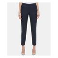 TOMMY HILFIGER Womens Navy Straight leg Pants Size 0