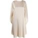 Stella Mccartney Desert Draped-back Sleeveless Dress