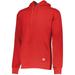 Russell Athletic Cotton Rich Fleece Hooded Sweatshirt, S, True Red