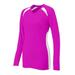 Augusta Sportswear Sports Adult V Neck Shirt Female Power Pink/White L