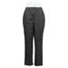 Denim & Co. Women's Petite Pants PL Waist Stretch Gray A235873