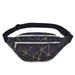 Puloru Female Multicolor Waist Bags, Fanny Pack,Travel Waist Casual Bag