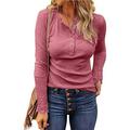Women's Sweaters Knitted Solid Color Long Sleeve Hollow Button Lace White Pink Top