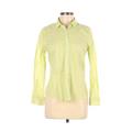 Pre-Owned Crown & Ivy Women's Size M Petite Long Sleeve Button-Down Shirt