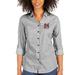 Morehouse Maroon Tigers Antigua Women's Structure Button-Up Long Sleeve Shirt - Black/White