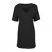 Kozart Summer Dress Fashion Sexy Club Loose Solid Color Short Sleeves Dress V-Neck Cotton Hollow Style Dresses women dress vestidos