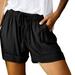 Women Summer Loose High Waist Wide Leg Urban Casual Women's Shorts Pants