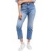 Free People Womens Girlfriend Boyfriend Fit Jeans