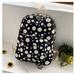 Nylon Women's Girls Floral Backpack Travel Nylon Tote Bag Students School Bag ''Back To School Season''