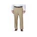 Haggar Men's Big & Tall Cool 18Â® Solid Pleat Front Pant Classic Fit 41714529498