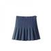 Oaktree Women High Waisted Plain Pleated Skirt,with Comfy Stretchy Band,Mini Skirt Lining Shorts,For Skater/Tennis,Dance Learnning (S-L)