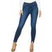 Sofia Jeans by Sofia Vergara Womenâ€™s Rosa Curvy Super High Waist Skinny Ankle Jean