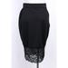 ZIYIXIN Women Sexy Lace Skirt Formal Stretch High Waist Short Bodycon Mini Pencil Dress