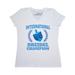 Inktastic Dreidel Champion Hanukkah with Blue Laurels Adult Women's V-Neck T-Shirt Female