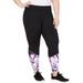 Ideology Womens Mid-Rise Workout Athletic Leggings