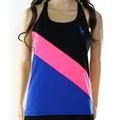 Polo Ralph Lauren NEW Black Women Size Large L Colorblock Athletic Top