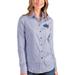 Orlando Magic Antigua Women's Structure Button-Up Long Sleeve Shirt - Royal/White