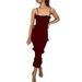 Sleeveless Maxi Dress For Women Ruffle Party Casual Long Sundress Holiday Cocktail Party Formal Maxi Long Dresses Size S-XL