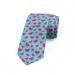 Pop Art Necktie, Pink Heart on Polka Dots, Dress Tie, 3.7", Hot Pink and Turquoise, by Ambesonne