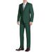 Men's Classic Fit 2 Piece Suit Two Button Single Breasted Dress Suit Business Casual Mens Suits