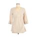 Pre-Owned J.Jill Women's Size M Petite 3/4 Sleeve Blouse