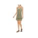 Vince Camuto Womens Tencel V-Neck Casual Dress