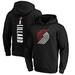 Damian Lillard Portland Trail Blazers Fanatics Branded Playmaker Name & Number Pullover Hoodie - Black