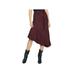 Sanctuary Womens Shes The One Asymmetric Plaid Midi Skirt