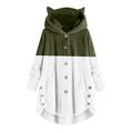 Lanhui Women's Plus Size Tops Loose Coat Winter Jacket