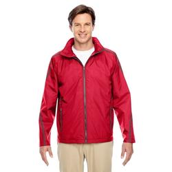 Adult Conquest Jacket with Fleece Lining - SPORT RED - L