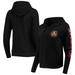 Atlanta United FC 5th & Ocean by New Era Women's Fleece Full-Zip Hoodie - Black