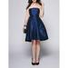 Junior Stylish Off Neck Above Knee Party Dress