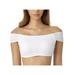 Juniors Off the Shoulder Crochet Swim Top