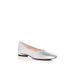 Avec Les Filles Womens Myrina Slub Slip On Ballet Flats