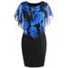 Women's Dress Fashion Office Lady Slim Mini Pencil Dress Sexy Lace Sleeveless Print Party Plus Size Dresses