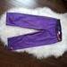 Nike Pants & Jumpsuits | Nike Pro Combat Crop Leggings Pant | Color: Black/Purple | Size: M