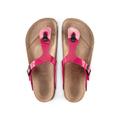 LUXUR Men Women Slip On Flat Beach Sandal Cork Sole Casual Thong Flip Flop Lover Shoes