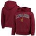 Youth Wine Cleveland Cavaliers Team Fleece Pullover Hoodie