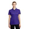 Sport-Tek Women's 100 Percent Ployester Active Textured Colorblock Polo. LST695