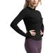 Ladies Yoga Active Tops Long Sleeve High Neck Zipper Sweatshirts Skinny Quick Dry Tennis Running Fake Pockets Design Women Plus Activewear