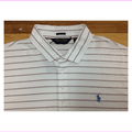 Polo Golf Ralph Lauren Stripe Stretch Lisle Short Sleeve Polo Shirt,XXL