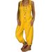 S-5XL Women's Loose Suspender Trousers Wide Leg Overalls Jumpsuit Romper Harem Pants Plus Size Ladies One Piece Dungarees Pants