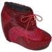 IRREGULAR CHOICE Women's What An Angel Ankle Boots