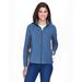 The Ash City - North End Ladies' Microfleece Jacket - LAKE BLUE 800 - M