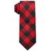 Lauren Ralph Lauren Big Boys Red Classic Buffalo Check 100% Silk Tie