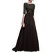 Alloet Women Elegant Chiffon Dress Evening Formal Maxi Gown Dresses