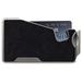 Fantom Wallet R 13 Black Leather Slim Minimalist RFID Aluminum Wallet