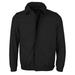 Men's Microfiber Golf Sport Water Resistant Zip Up Windbreaker Jacket BENNY (Black / Black,L)