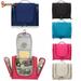 Spencer Waterproof Hanging Toiletry Bag Portable Travel Organizer Wash Cosmetic Bag Makeup Storage Case Women Men Shaving Kit with Hanging Hook "Navy"